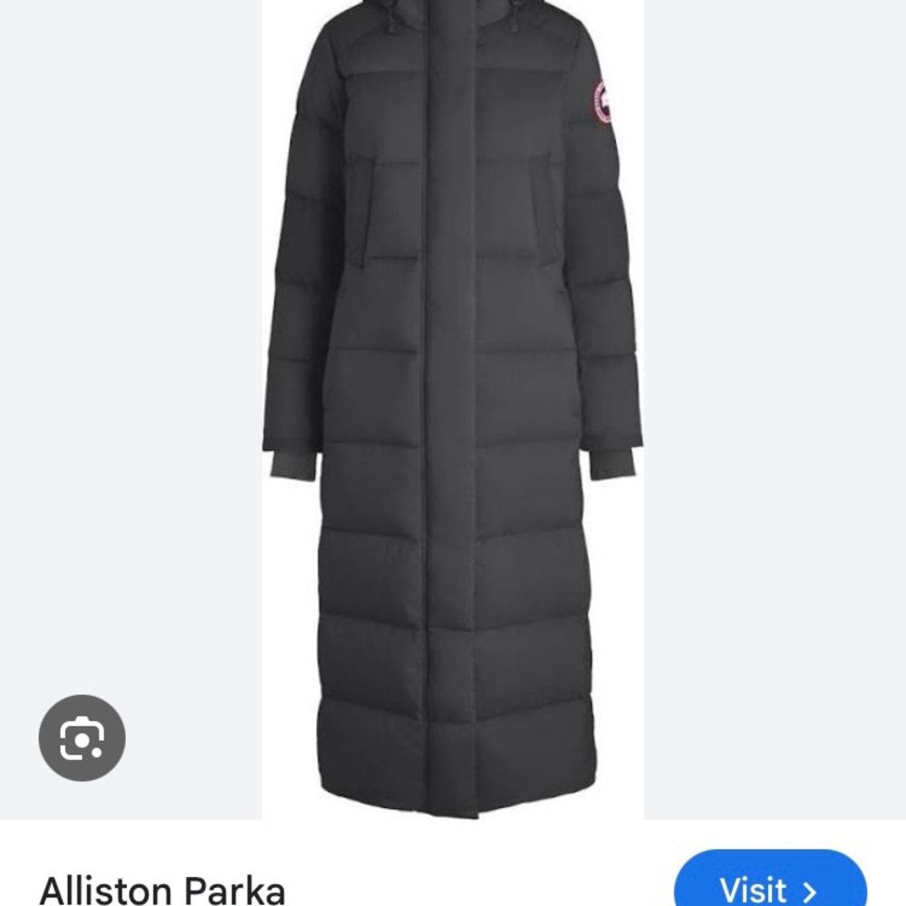 SOLD-Canada Goose Women's Black Alliston Parka